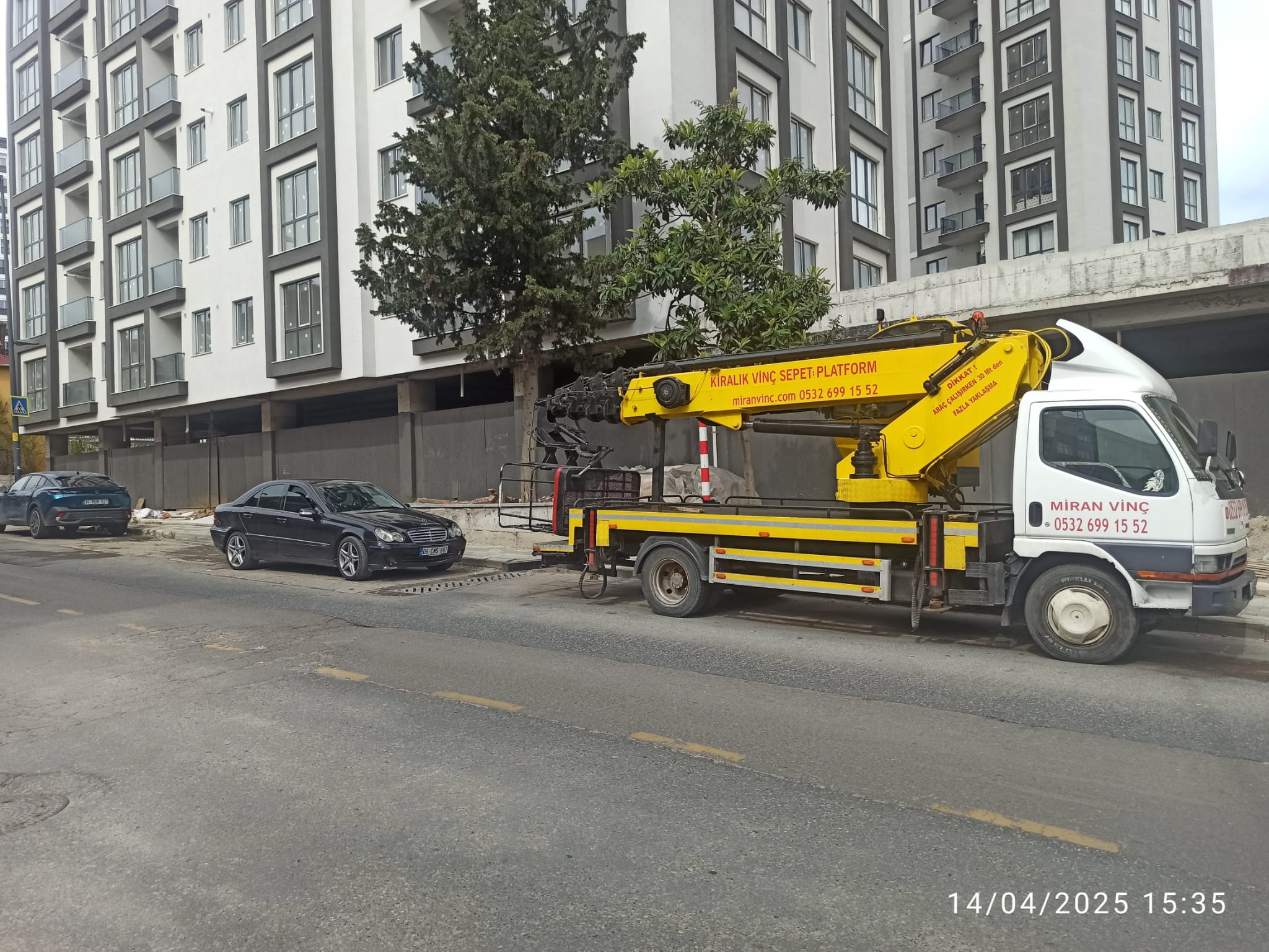 Adalar Sepetli Vinc Hizmetleri